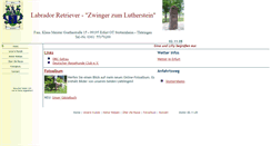 Desktop Screenshot of labrador-meister.de